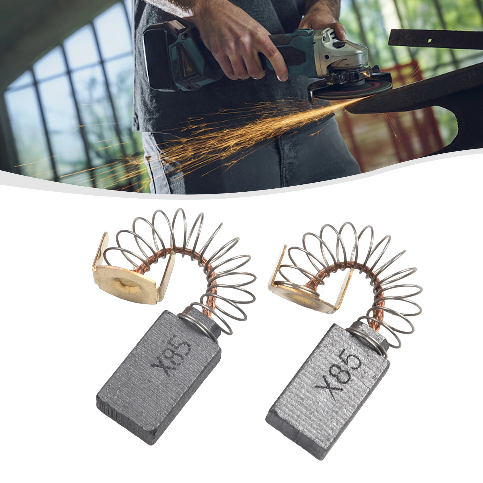 Carbon Brush Set for Circular Hand Drive Saw Ensure Smooth Motor Operation Compatible with 1619X08020 1619X07410 1619X01351
Carbon Brush Set for Circular Hand Drive Saw Ensure Smooth Motor Operation Compatible with 1619X08020 1619X07410 1619X01351