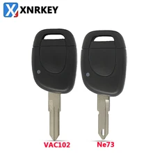 XNRKEY 1 Button Car Remote Key Shell with NE73 VAC102 Blade for Renault Remote Key
XNRKEY 1 Button Car Remote Key Shell with NE73 VAC102 Blade for Renault Remote Key