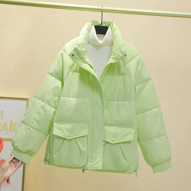 2023 New Women Warm Thicken Down Padded Jacket Women'S Bread Jacket Solid Winter Coat Korean Loose Cotton Coat Female Parkas
2023 New Women Warm Thicken Down Padded Jacket Women'S Bread Jacket Solid Winter Coat Korean Loose Cotton Coat Female Parkas