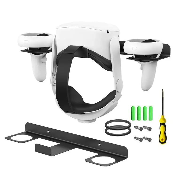 VR Bracket Universal VR Headsets Storage Hanger Wall Mount Vr Hanger Organizer household VR storage organizer accessories
VR Bracket Universal VR Headsets Storage Hanger Wall Mount Vr Hanger Organizer household VR storage organizer accessories