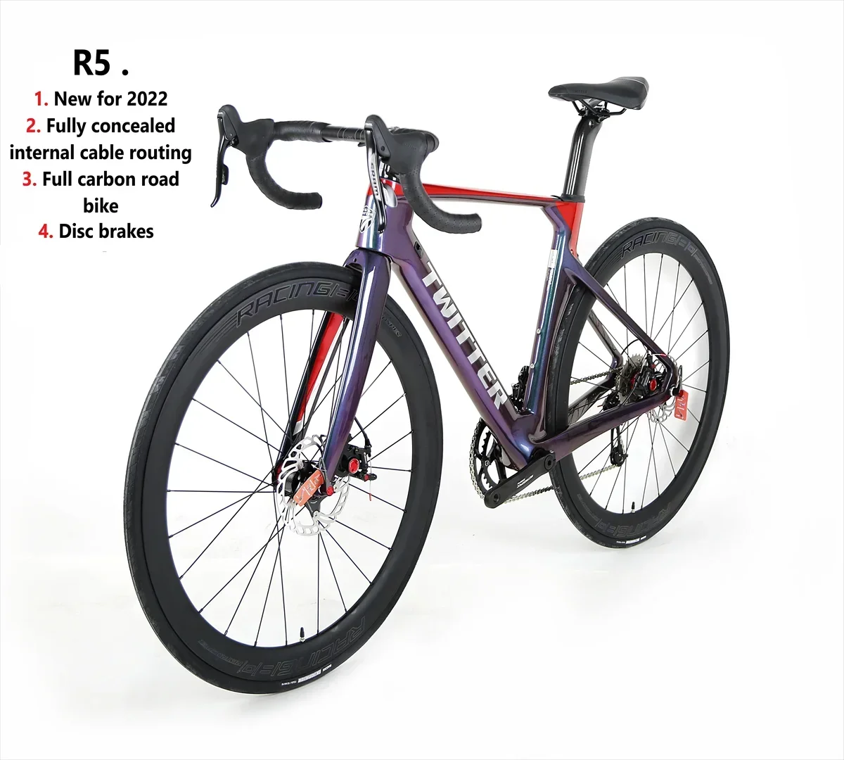TWITTER голографический R5 RS-24S Breaking wind racing T800carbon fiber road bike700C углеродное колесо с полной внутренней прокладкой, дисковые тормоза
TWITTER голографический R5 RS-24S Breaking wind racing T800carbon fiber road bike700C углеродное колесо с полной внутренней прокладкой, дисковые тормоза