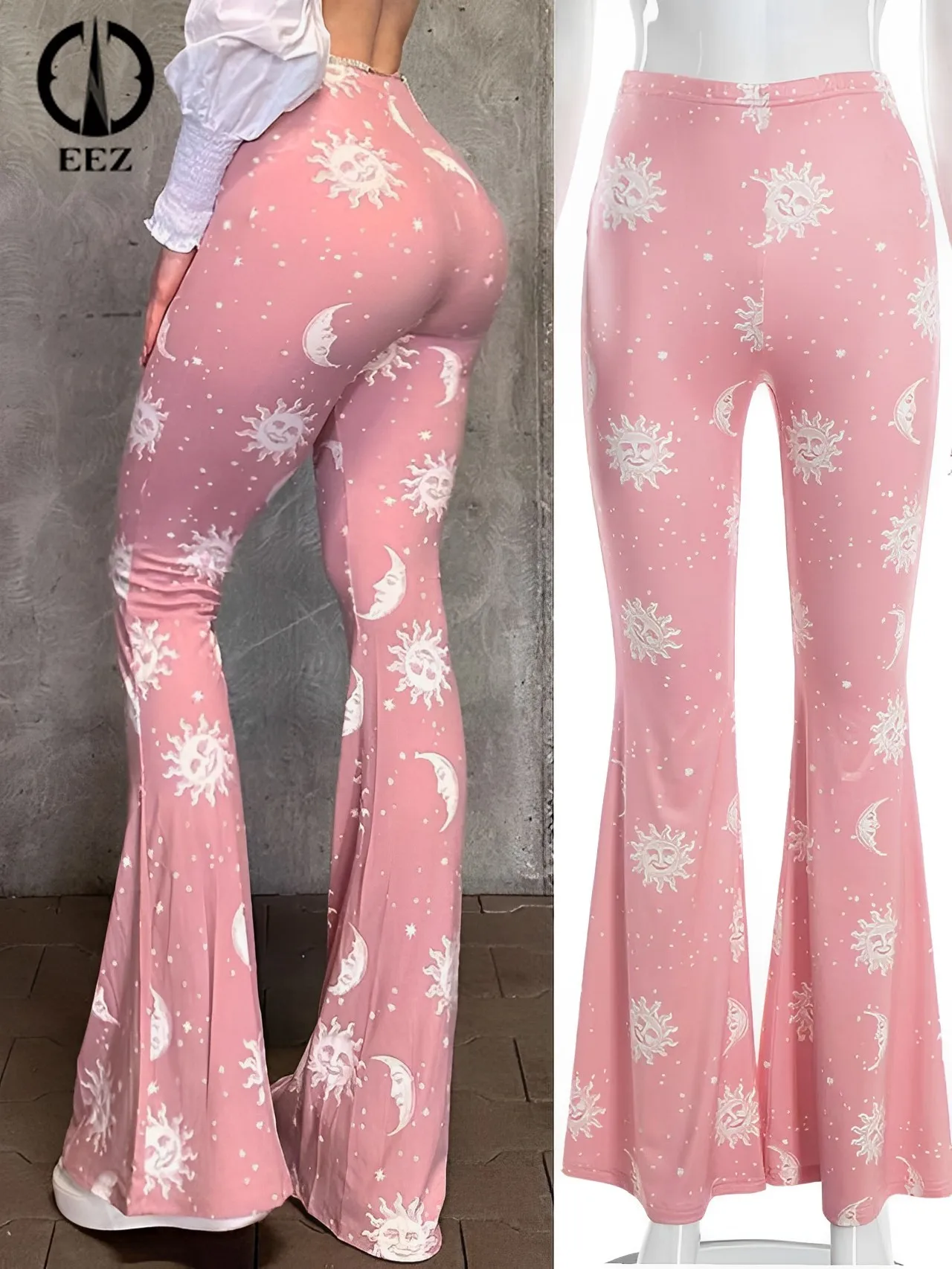 Pink Casual Flare Pants for Women Sexy Slim Pantalones Mujer Streetwear Graphic High Waist Print Elastic Trousers Hottie Bottoms
Pink Casual Flare Pants for Women Sexy Slim Pantalones Mujer Streetwear Graphic High Waist Print Elastic Trousers Hottie Bottoms