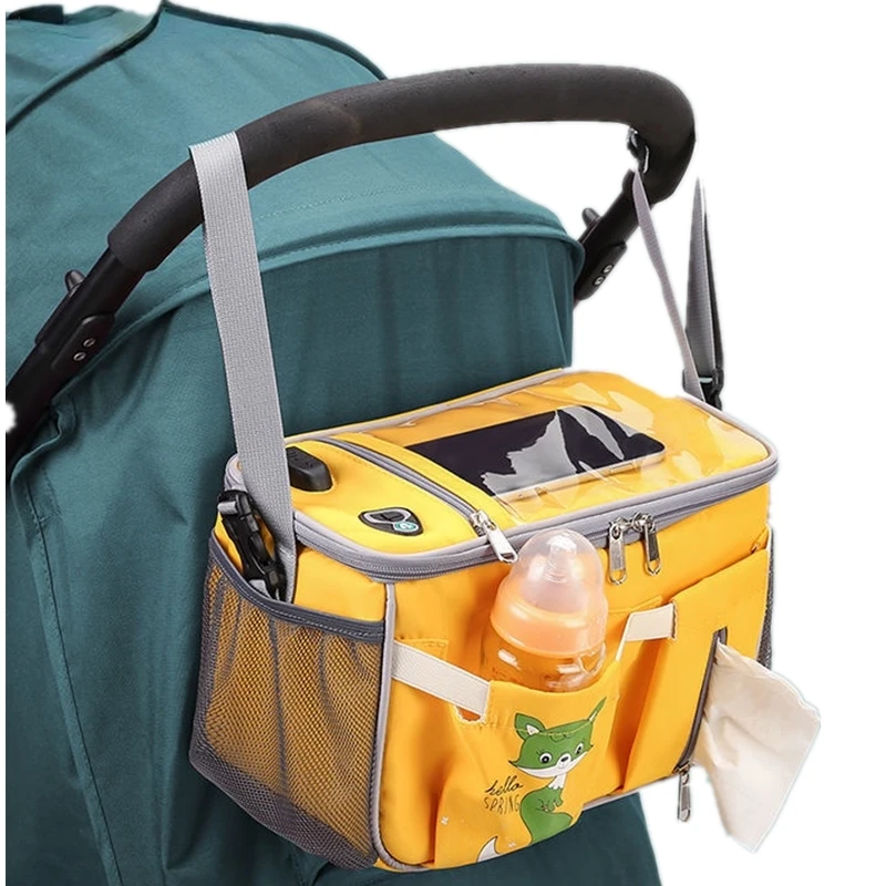 2022 Fashion Baby Waterproof Bag Multifunctional Stroller Bag for Mom with USB Interface Portable Travel diaper Bag Organizer
2022 Fashion Baby Waterproof Bag Multifunctional Stroller Bag for Mom with USB Interface Portable Travel diaper Bag Organizer