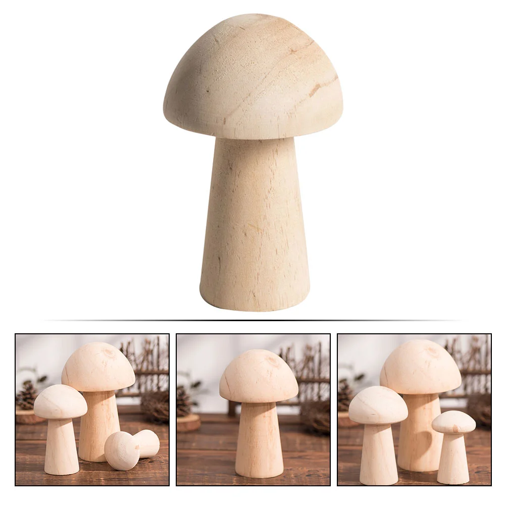 Wooden Mushroom Ornament Blank Unfinished Mushroom Decor Wooden mushroom white embryo handmade DIY painted graffiti home decor
Wooden Mushroom Ornament Blank Unfinished Mushroom Decor Wooden mushroom white embryo handmade DIY painted graffiti home decor