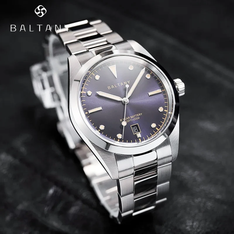 Baltany2023 Men's Quartz Watch Sapphire Stainless Steel 200 meter Waterproof Luminescent Luxury Retro Reloj hombre Watch for men
Baltany2023 Men's Quartz Watch Sapphire Stainless Steel 200 meter Waterproof Luminescent Luxury Retro Reloj hombre Watch for men