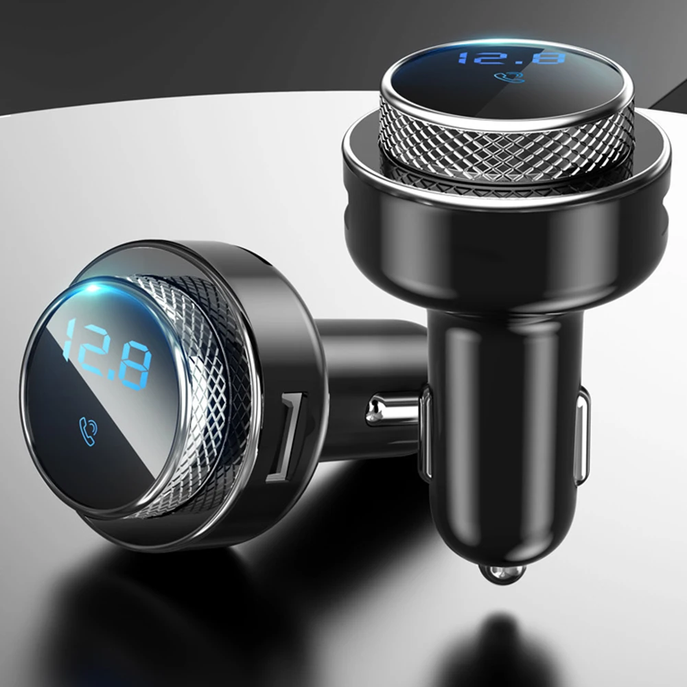 QC3.0 Quick Charger Car Bluetooth-compatible 5.0 FM Transmitter Handsfree Wireless TF/U Disk Mp3 Audio Player Car Accessories
QC3.0 Quick Charger Car Bluetooth-compatible 5.0 FM Transmitter Handsfree Wireless TF/U Disk Mp3 Audio Player Car Accessories
