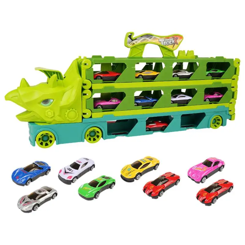 Dino Transport Carrier Truck Toy Trucks For Foldable Track Solid Toy Trucks With Soft Edges For Children Boys Girls
Dino Transport Carrier Truck Toy Trucks For Foldable Track Solid Toy Trucks With Soft Edges For Children Boys Girls