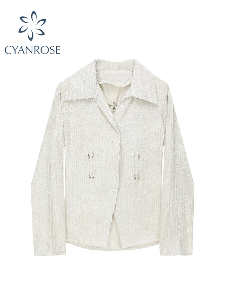 Женская винтажная рубашка в стиле Харадзюку, белая блузка с длинным рукавом, элегантная рубашка в Корейском стиле 90-х годов, одежда на осень, 2000
Женская винтажная рубашка в стиле Харадзюку, белая блузка с длинным рукавом, элегантная рубашка в Корейском стиле 90-х годов, одежда на осень, 2000