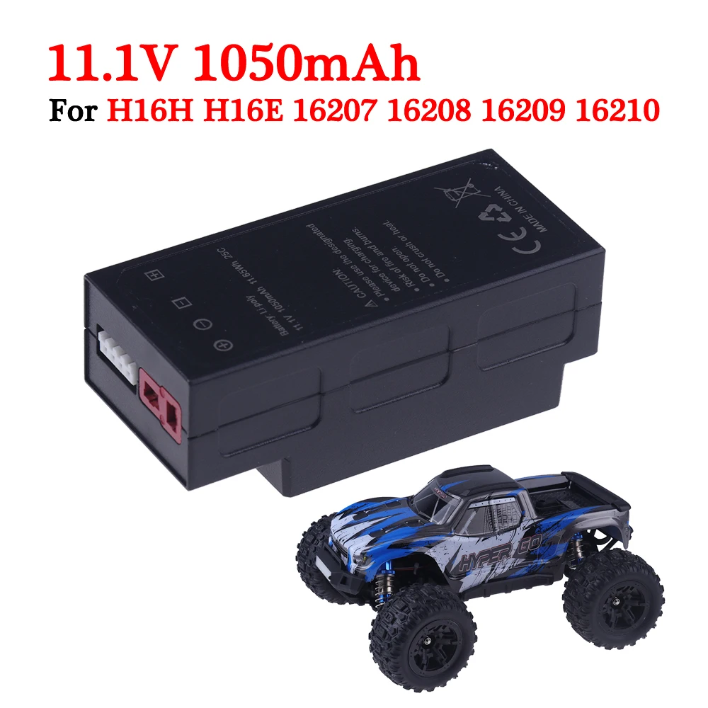 Аккумулятор для радиоуправляемого автомобиля MJX Hyper Go 16207 16208 16209 16210 1/16, запчасти для внедорожников 3S 11,1 В 1050 мАч, литий-полимерный аккумулятор
Аккумулятор для радиоуправляемого автомобиля MJX Hyper Go 16207 16208 16209 16210 1/16, запчасти для внедорожников 3S 11,1 В 1050 мАч, литий-полимерный аккумулятор