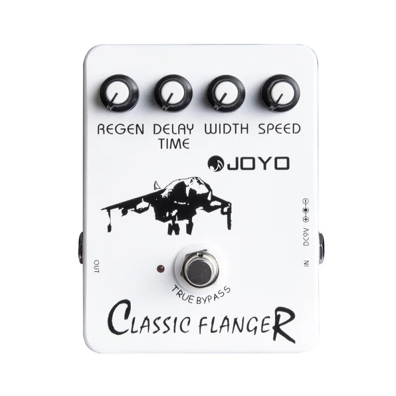 JOYO JF-07 Classic Flanger Pedal Effect Tremulous Vibratos & Chorus Guitar Pedal Effect for Electric Guitar Metallic Flanger
JOYO JF-07 Classic Flanger Pedal Effect Tremulous Vibratos & Chorus Guitar Pedal Effect for Electric Guitar Metallic Flanger