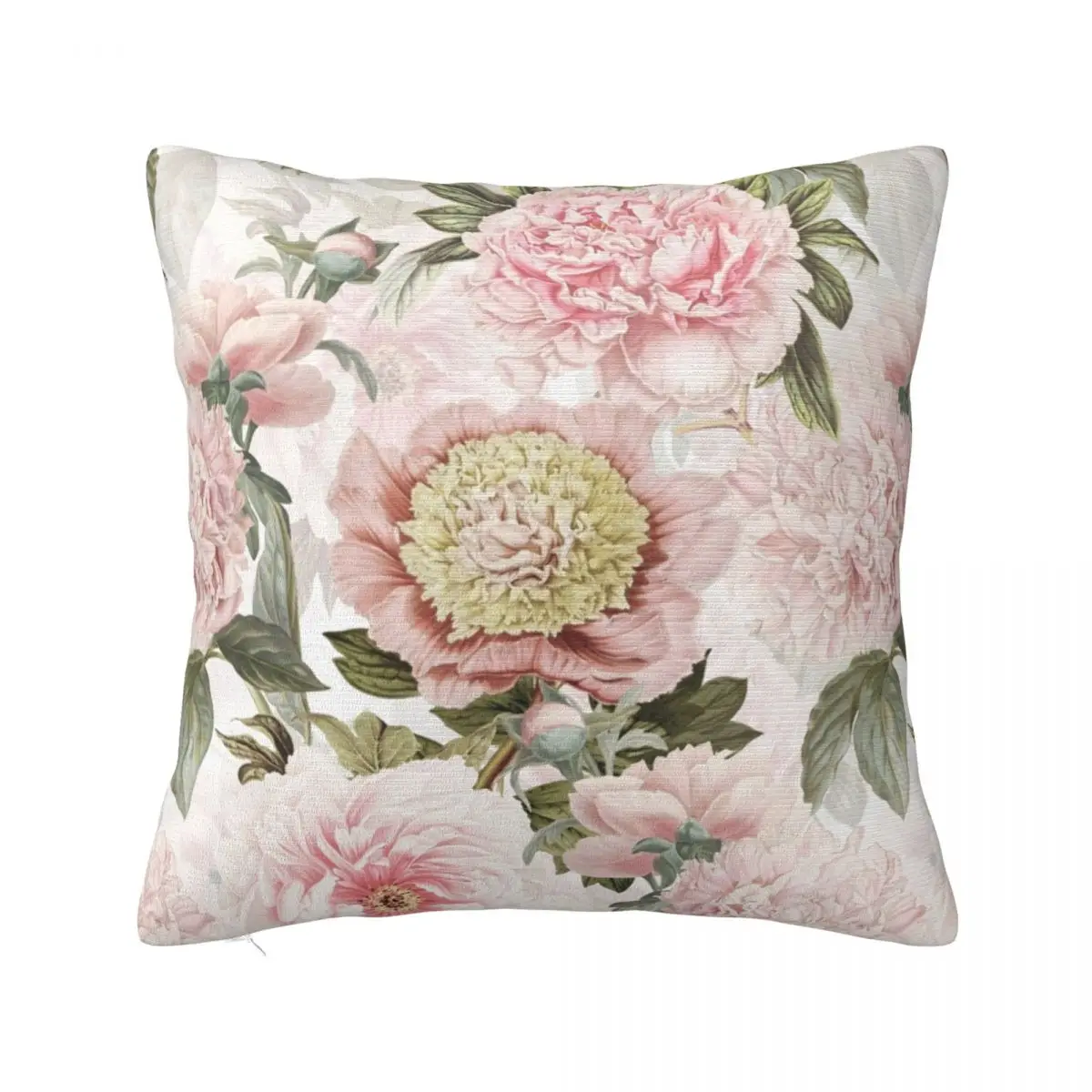 Vintage Botanical Blush Peony Flowers Pillowcase Soft Polyester Cushion Cover Decorative Pink Rose Throw Pillow Case Cover 45cm
Vintage Botanical Blush Peony Flowers Pillowcase Soft Polyester Cushion Cover Decorative Pink Rose Throw Pillow Case Cover 45cm