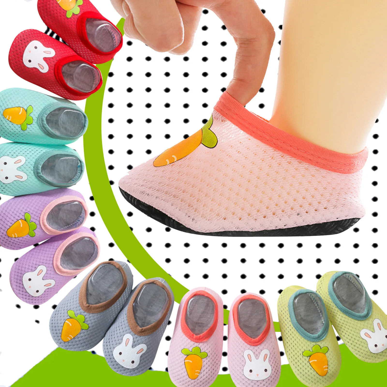 

2022 Baby Kids Non-Slip Shoes Boys Girls Cartoon The Floor Socks Barefoot Aqua Socks Casual Comfty Soft Sole Non-slip Shoes1-3Y