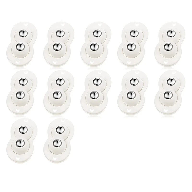 12Pcs Mini Self Adhesive Swivel Caster Wheels Casters Double Bead Universal Wheel For Furniture Box Mini Roller
12Pcs Mini Self Adhesive Swivel Caster Wheels Casters Double Bead Universal Wheel For Furniture Box Mini Roller