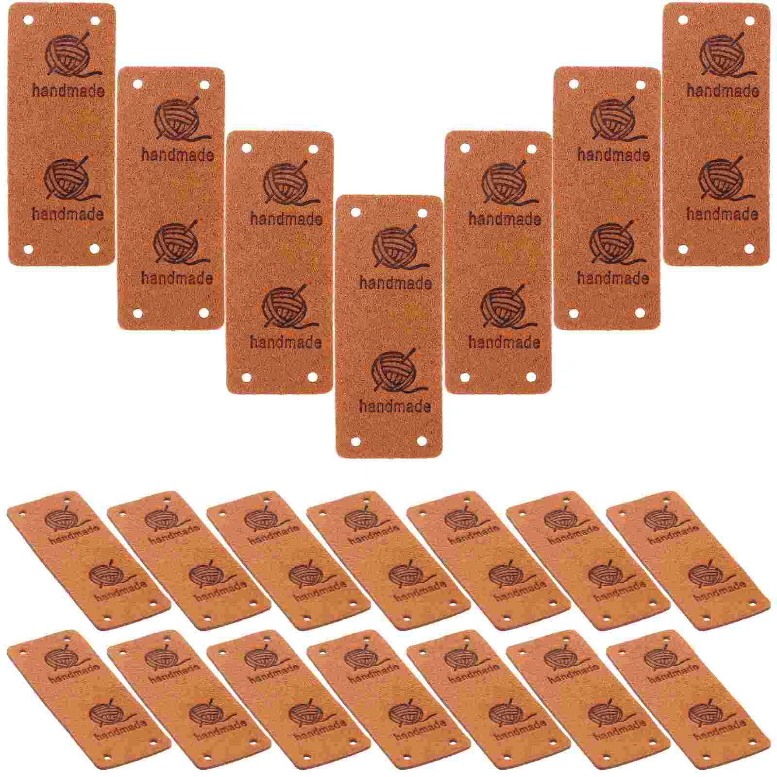 50 Pcs Label Tags for Crochet Items Fabric Sewing Decorate Embossed Clothing Tag DIY Clothes Needles
50 Pcs Label Tags for Crochet Items Fabric Sewing Decorate Embossed Clothing Tag DIY Clothes Needles