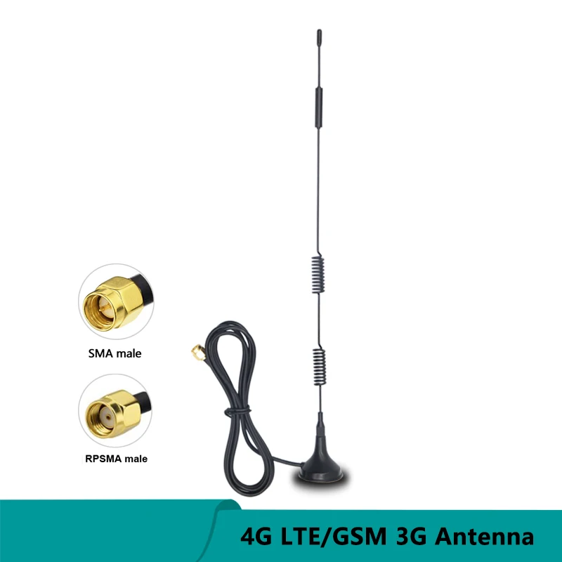 

Sucker Aerial 4G LTE GSM Router External WiFi Antenna 3G Omni PC RPSMA SMA indoor indoor Antenna With RG174 Cable