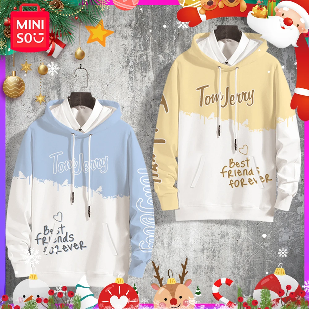 Miniso Tom and Jerry Cartoon Couple with Joint Hoodies for Men and Women Winter Hoodies and Fleece Coats Hit The High Street
Miniso Tom and Jerry Cartoon Couple with Joint Hoodies for Men and Women Winter Hoodies and Fleece Coats Hit The High Street