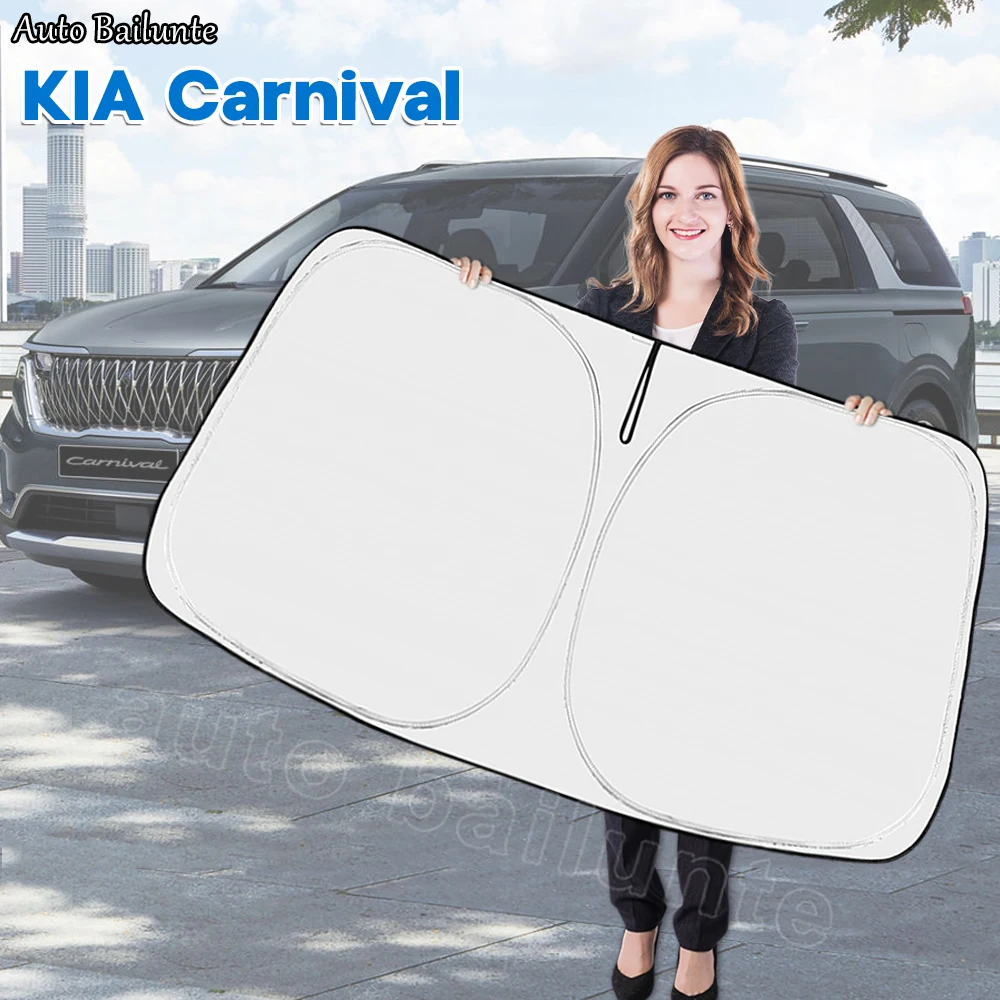 Car Windshield Sun Shade Cover Sunshade Visor For Kia Carnival 2022 2023 Accessories
Car Windshield Sun Shade Cover Sunshade Visor For Kia Carnival 2022 2023 Accessories