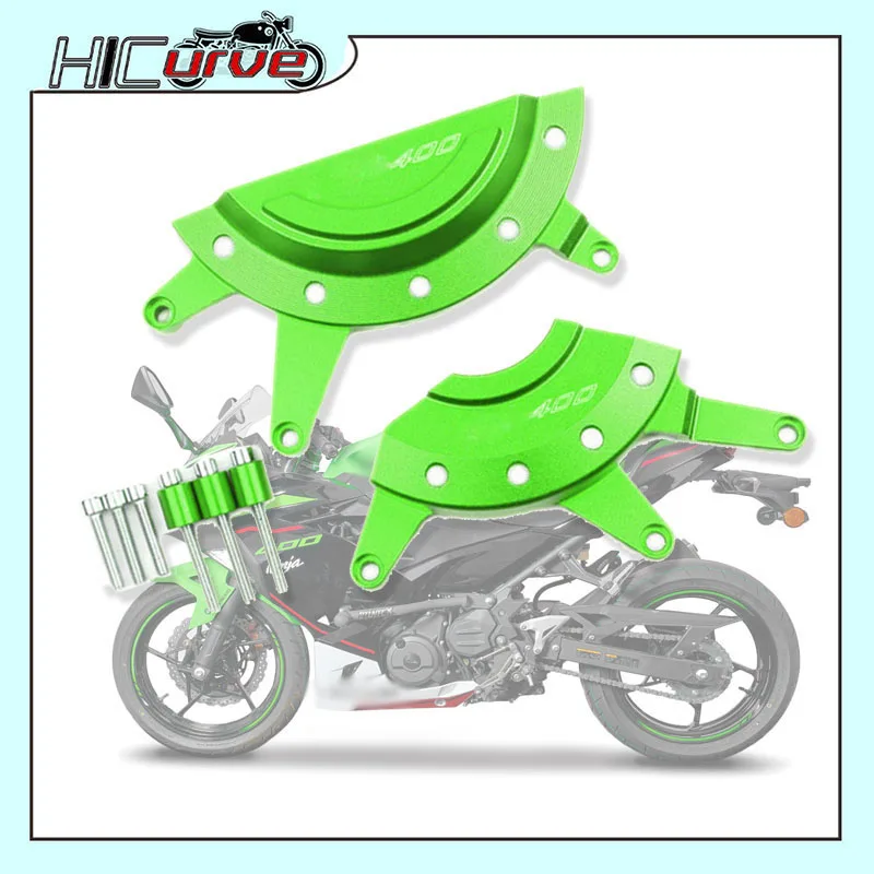 New For KAWASAKI NINJA400 NINJA 400 Z400 Z 400 2018-2023 2020 Motorcycle CNC Engine Crash Guard Stator Cover Slider Protector
New For KAWASAKI NINJA400 NINJA 400 Z400 Z 400 2018-2023 2020 Motorcycle CNC Engine Crash Guard Stator Cover Slider Protector