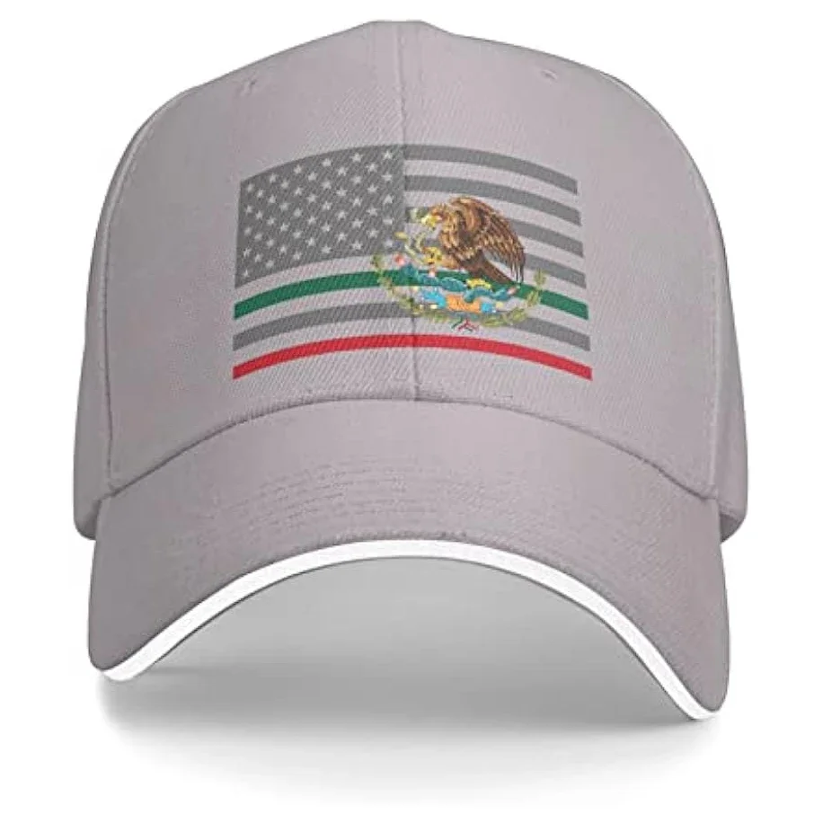 American Mexico Flag Unisex Baseball Cap Fits Men Women Adjustable Dad Hat Sandwich Bill Cap
American Mexico Flag Unisex Baseball Cap Fits Men Women Adjustable Dad Hat Sandwich Bill Cap