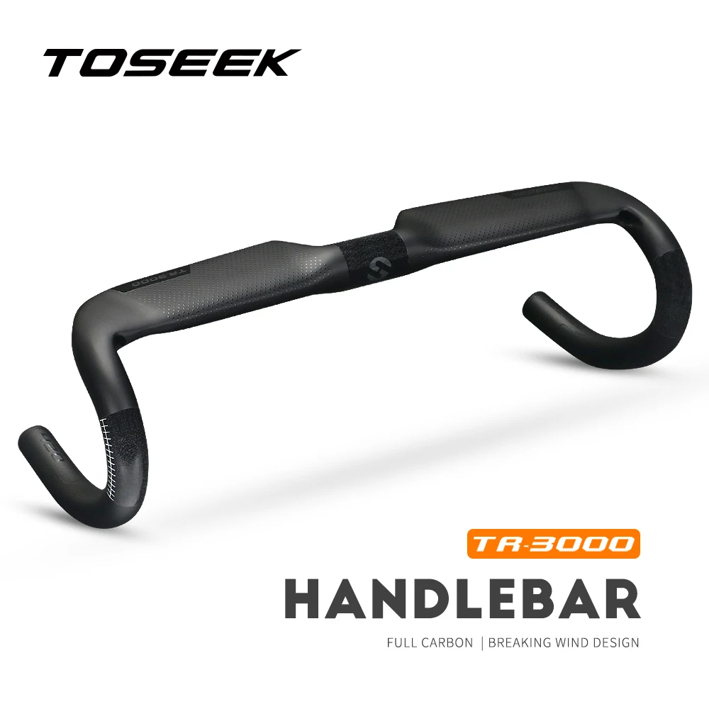 TOSEEK-Carbon Road Bike Handlebar, Ultra Light Integrated Handlebars, UD Matt Bicycle Handle Bar, TR-3000
TOSEEK-Carbon Road Bike Handlebar, Ultra Light Integrated Handlebars, UD Matt Bicycle Handle Bar, TR-3000