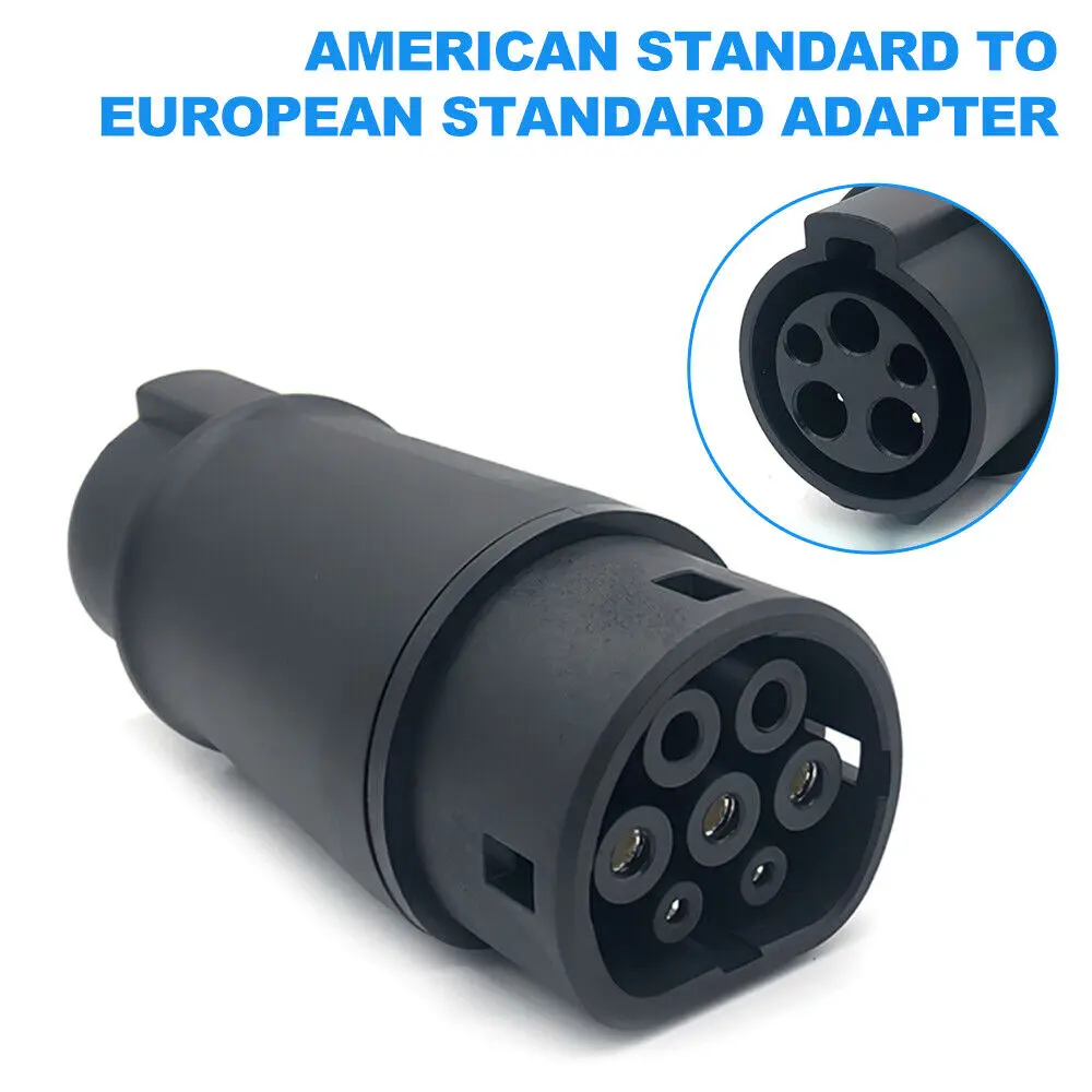 EV Charging Adapter Plug Type 1 (J1772) To Type 2 (IEC 62196) For Tesla 32A 7.2KW Automobiles Parts Accessories
EV Charging Adapter Plug Type 1 (J1772) To Type 2 (IEC 62196) For Tesla 32A 7.2KW Automobiles Parts Accessories