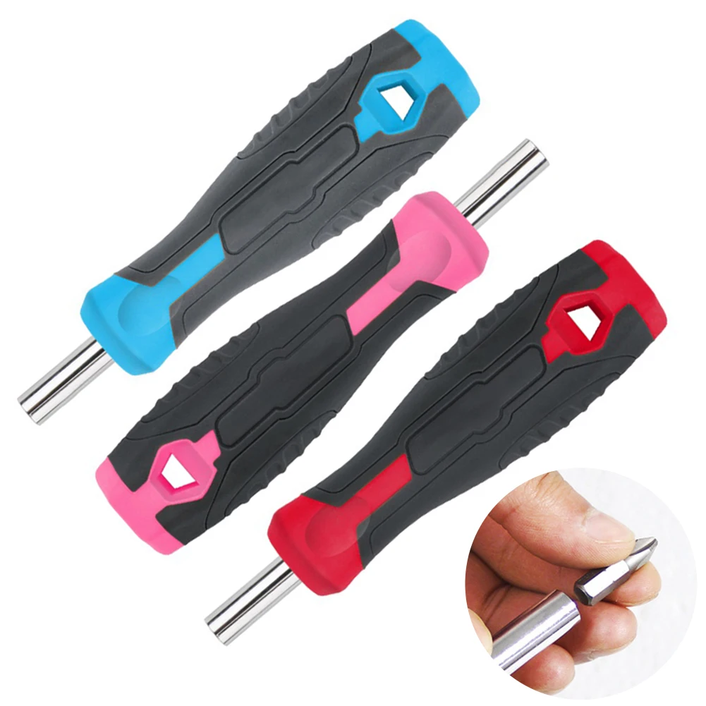1pc 2 In 1 Screwdriver Handle 1/4'' 5/32'' Hex Magnetic Chrome Vanadium Steel Screwdriver Bits Socket Wrench And Other Tools
1pc 2 In 1 Screwdriver Handle 1/4'' 5/32'' Hex Magnetic Chrome Vanadium Steel Screwdriver Bits Socket Wrench And Other Tools