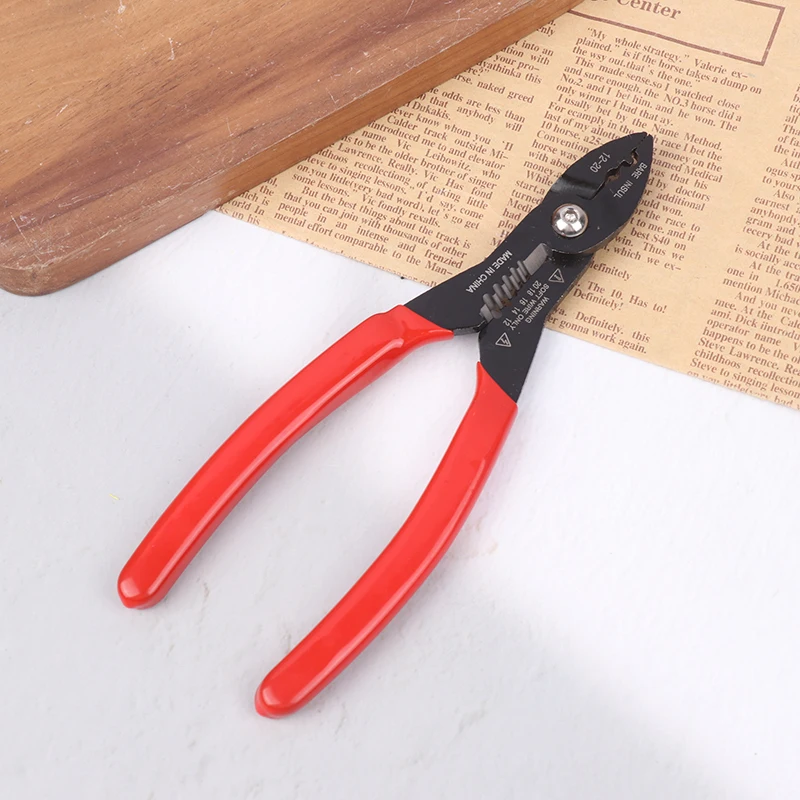 Compact Wire Stripper Multi Purpose Electricians Pliers Wire Crimper Wire Service Tool
Compact Wire Stripper Multi Purpose Electricians Pliers Wire Crimper Wire Service Tool