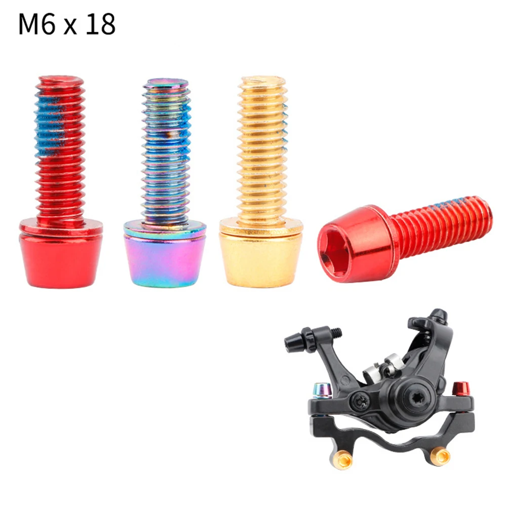 Screws Disc Brake Screw 6PCS Crank Clamp Fixing For ShimanoMT200 M6x18mm Mountain Bike Stainless Steel Durable
Screws Disc Brake Screw 6PCS Crank Clamp Fixing For ShimanoMT200 M6x18mm Mountain Bike Stainless Steel Durable