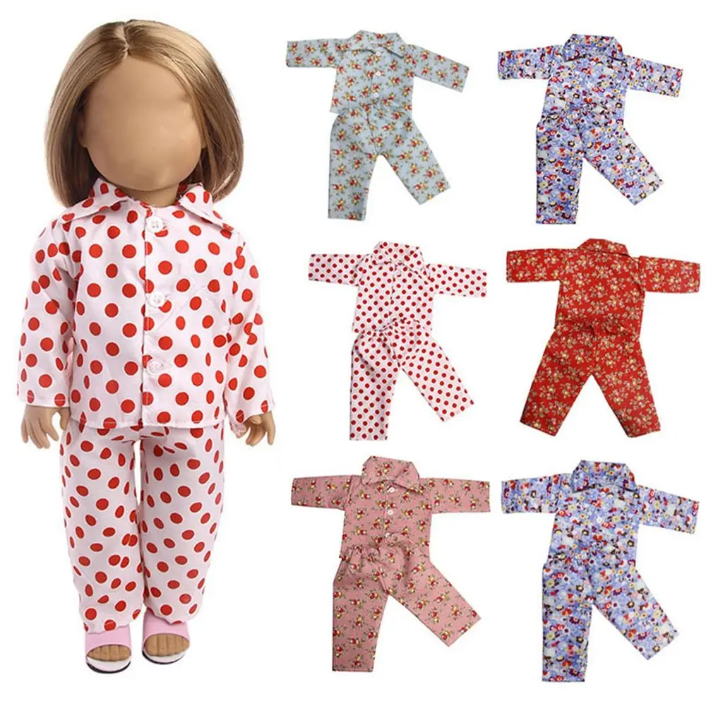 5 стилей, ручная работа для 18-дюймовой куклы, аксессуар для одежды девушки 43 см, милая мультяшная пижама с принтом
5 стилей, ручная работа для 18-дюймовой куклы, аксессуар для одежды девушки 43 см, милая мультяшная пижама с принтом