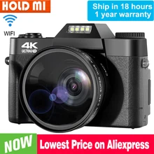 Mini Camera Traditional 4K HD 16X Digital Camera Micro Single Retro With WiFi Professional Digital Camera Vlog External Lens Mini Camera Traditional 4K HD 16X Digital Camera Micro Single Retro With WiFi Professional Digital Camera Vlog External Lens