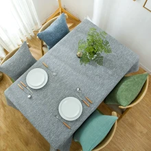 Cotton Tablecloths, Waterproof Table Covers Pure Color Simple Style Light Grey Dining Table Coffee Table Deco
Cotton Tablecloths, Waterproof Table Covers Pure Color Simple Style Light Grey Dining Table Coffee Table Deco