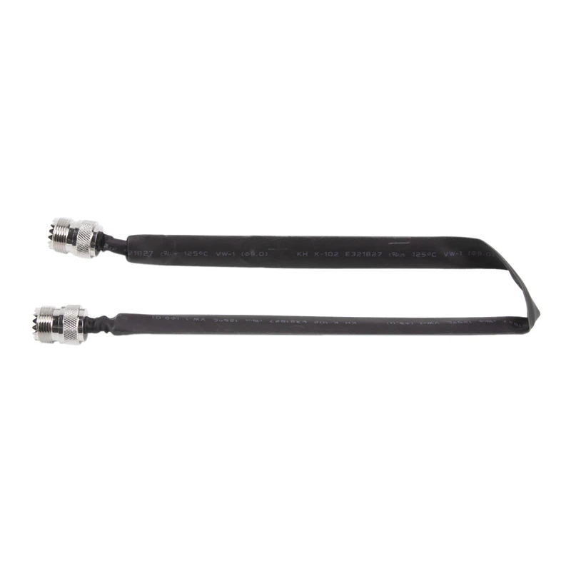 4X Door/Window Pass Through Flat RF Coaxial Cable SO239 UHF Female To UHF Female 50 Ohm RF Coax Pigtail Extension Cord
4X Door/Window Pass Through Flat RF Coaxial Cable SO239 UHF Female To UHF Female 50 Ohm RF Coax Pigtail Extension Cord