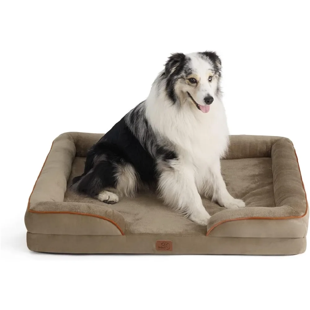 Orthopedic Dog Bed for Extra Large Dogs XL Washable Dogs Sofa Beds Large,Waterproof Lining and Nonskid Bottom,Hazel Kennelc
Orthopedic Dog Bed for Extra Large Dogs XL Washable Dogs Sofa Beds Large,Waterproof Lining and Nonskid Bottom,Hazel Kennelc