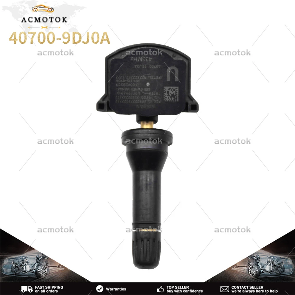 40700-9DJ0A SENSOR TIRE AIR PRESSURE SENSOR 433Mhz For Nissan Pathfinder 2019 Nissan Murano 2019-2020 Nissan Maxima 2019-2020
40700-9DJ0A SENSOR TIRE AIR PRESSURE SENSOR 433Mhz For Nissan Pathfinder 2019 Nissan Murano 2019-2020 Nissan Maxima 2019-2020