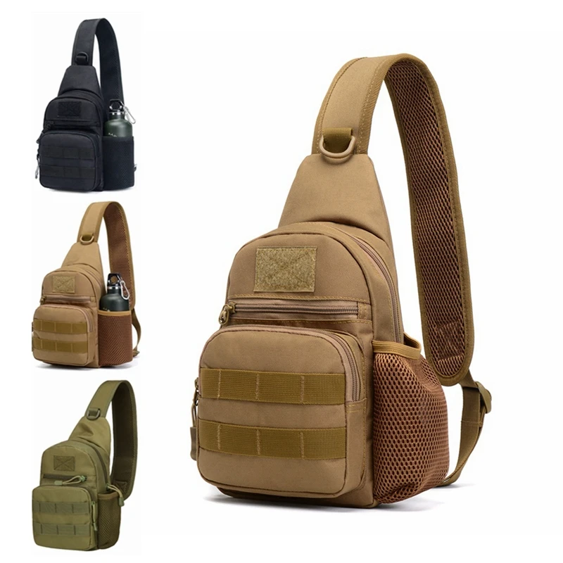 Men Tactical Shoulder Bag Hiking Backpack Nylon Outdoor Hunting Camping Fishing Molle Army Trekking Military Chest Sling Bag
Men Tactical Shoulder Bag Hiking Backpack Nylon Outdoor Hunting Camping Fishing Molle Army Trekking Military Chest Sling Bag