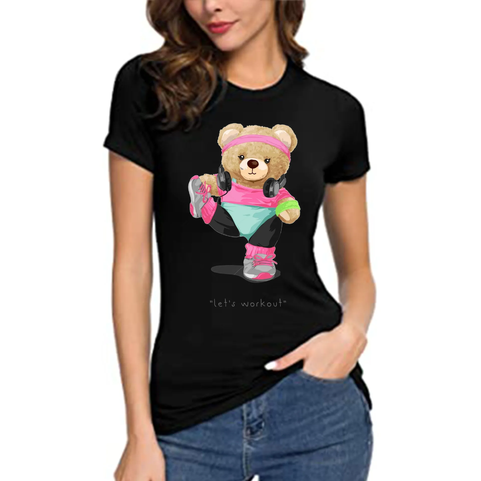 100% Cotton Sports Bear Top T Shirt Summer 2022 T Shirt Women Short Sleeve O Neck T Shirt Unisex Fashion Oversized T Shirt S-4XL
100% Cotton Sports Bear Top T Shirt Summer 2022 T Shirt Women Short Sleeve O Neck T Shirt Unisex Fashion Oversized T Shirt S-4XL
