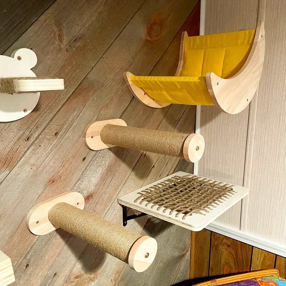Scratch Set Beds Mounted Cat Sisal For Kitty Wall Cats Stairway Furniture Large Hammock Perches Tree Or Climbing Wooden Step
Scratch Set Beds Mounted Cat Sisal For Kitty Wall Cats Stairway Furniture Large Hammock Perches Tree Or Climbing Wooden Step