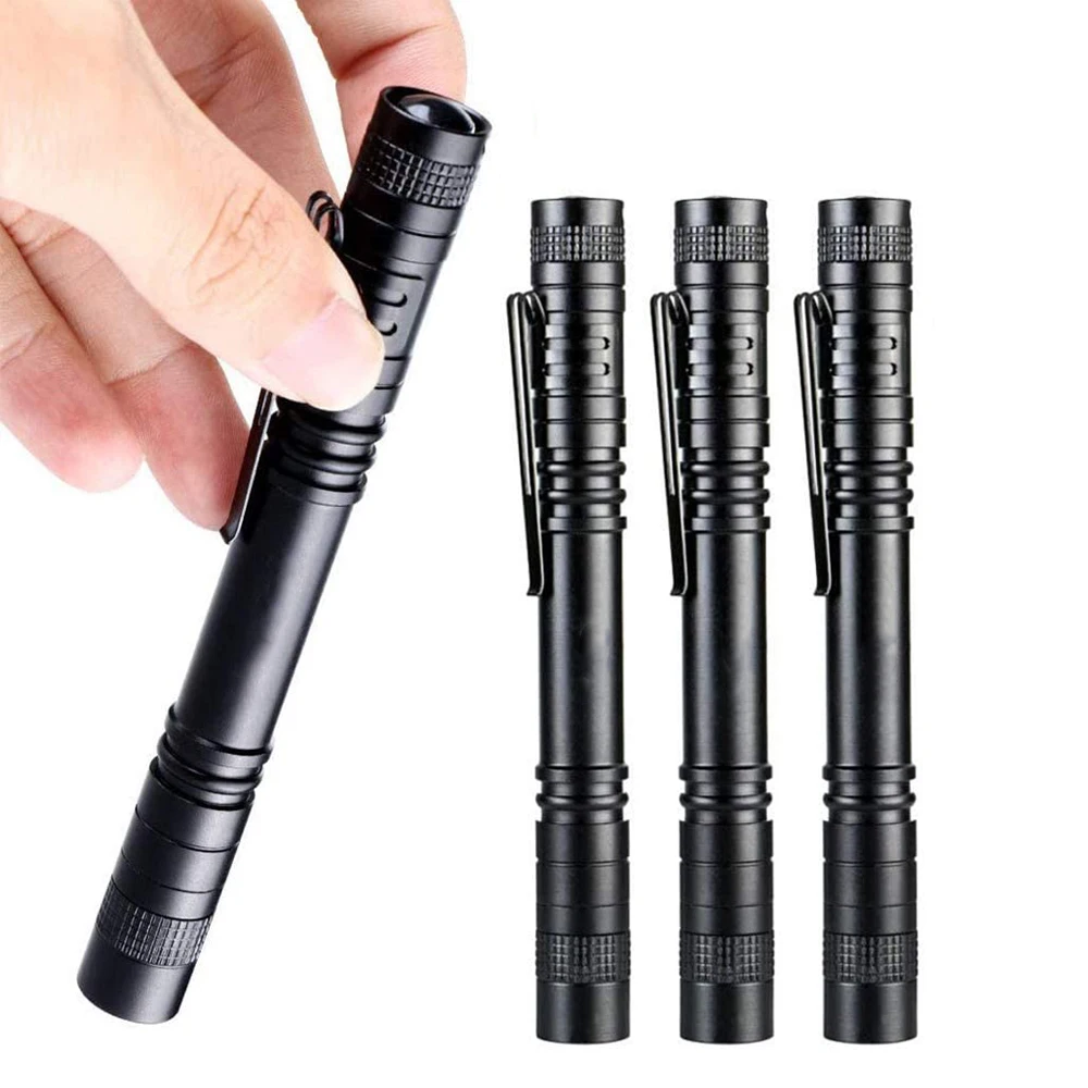 Mini LED Flashlights Pocket Waterproof Pen Light Small Compact Torch with Clip Tight Spaces Police Inspection Nurses Medical Use
Mini LED Flashlights Pocket Waterproof Pen Light Small Compact Torch with Clip Tight Spaces Police Inspection Nurses Medical Use