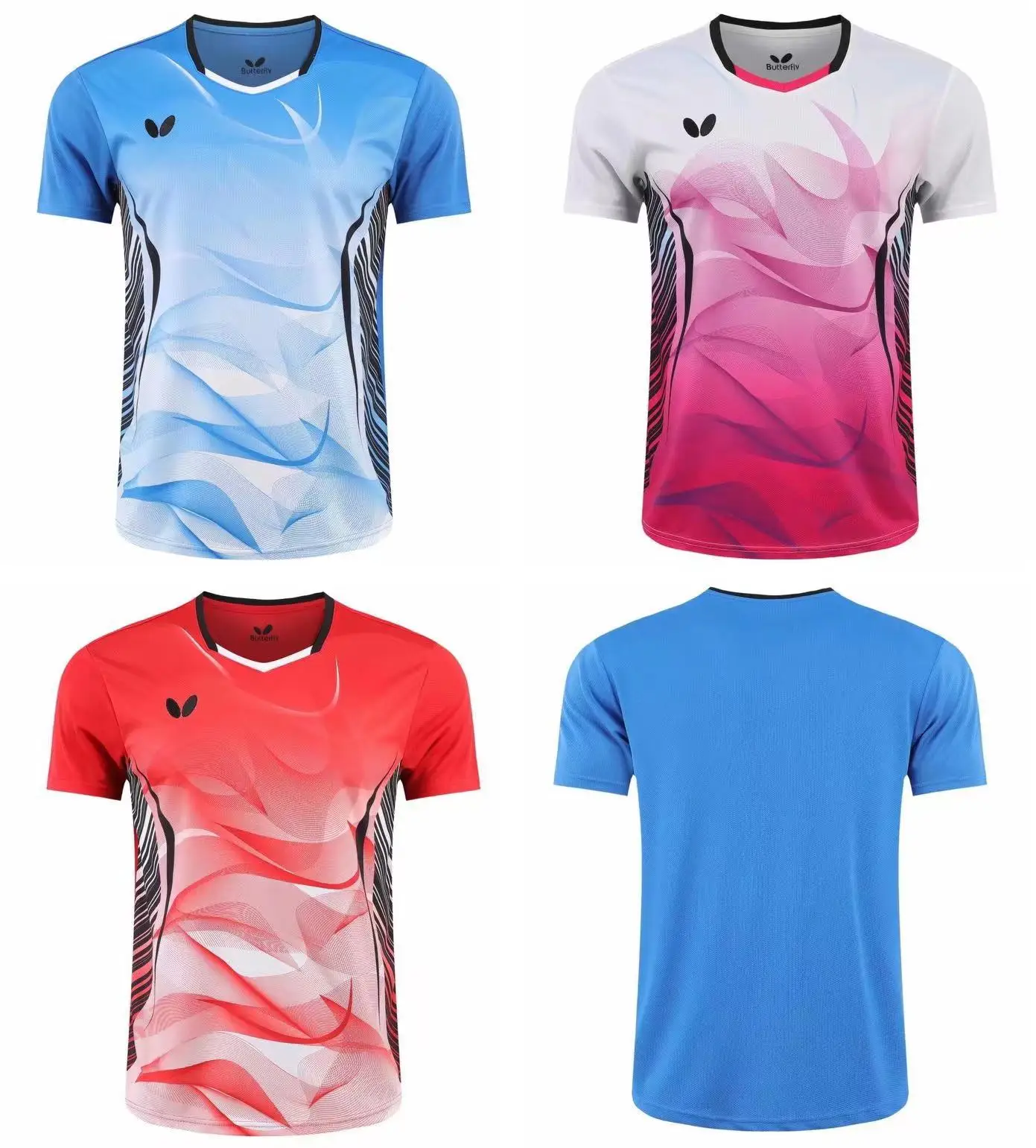 2023 new table tennis men's and women's short-sleeved shirts quick dry breathable training wear sportswear
2023 new table tennis men's and women's short-sleeved shirts quick dry breathable training wear sportswear