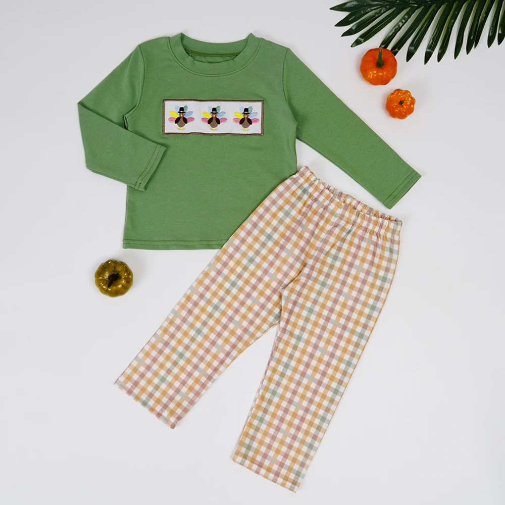 0-8Yrs Long Sleeve Pure Cotton Sets For Boys Spring Fall Suit With Cartoon Embroidery 2Pcs Round Neck Casual Outfits For Kids
0-8Yrs Long Sleeve Pure Cotton Sets For Boys Spring Fall Suit With Cartoon Embroidery 2Pcs Round Neck Casual Outfits For Kids