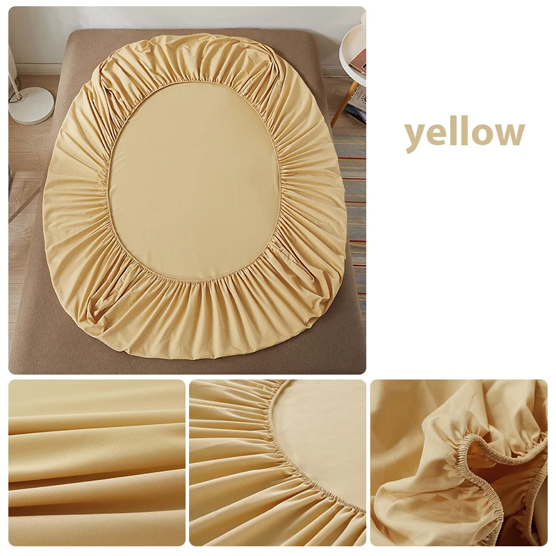 Thicken Velvet Mattress Cover Bed Sheets Pad Protector Solid Color Bed Fitted Cover Latex Mat Cover 140/150/160/180x200cm 28 Mallzona S74f885aa83e44dbd80ca266570db3d59A Thicken Velvet Mattress Cover Bed Sheets Pad Protector Solid Color Bed Fitted Cover Latex Mat Cover 140/150/160/180x200cm Mallzona