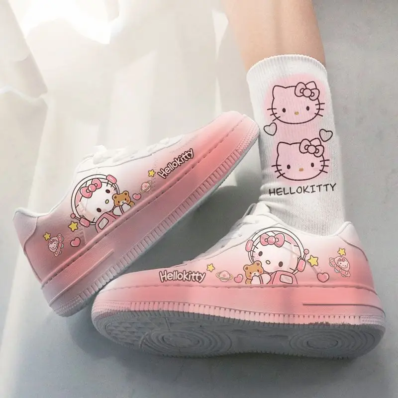 2023, Весенняя маленькая белая обувь hello kitty, Женская милая Студенческая спортивная обувь для отдыха, подходит ко всему, индивидуальная обувь для скейтборда, подарок
2023, Весенняя маленькая белая обувь hello kitty, Женская милая Студенческая спортивная обувь для отдыха, подходит ко всему, индивидуальная обувь для скейтборда, подарок