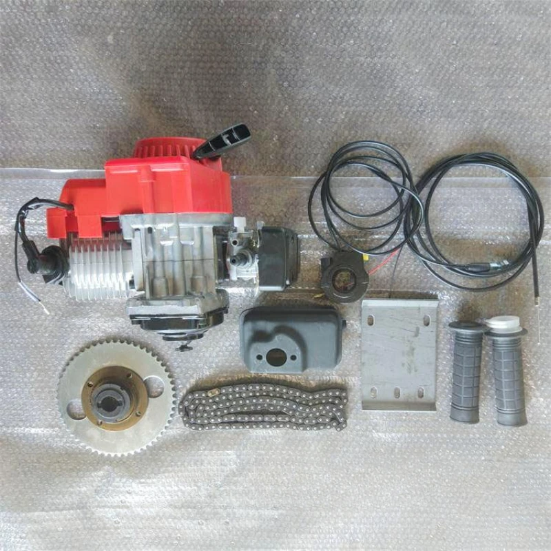 TWO-STROKE ENGINE/SMALL GASOLINE ENGINE 51CC DISPLACEMENT/BICYCLE TUNER/MINI MOTOCROSS BIKE
TWO-STROKE ENGINE/SMALL GASOLINE ENGINE 51CC DISPLACEMENT/BICYCLE TUNER/MINI MOTOCROSS BIKE