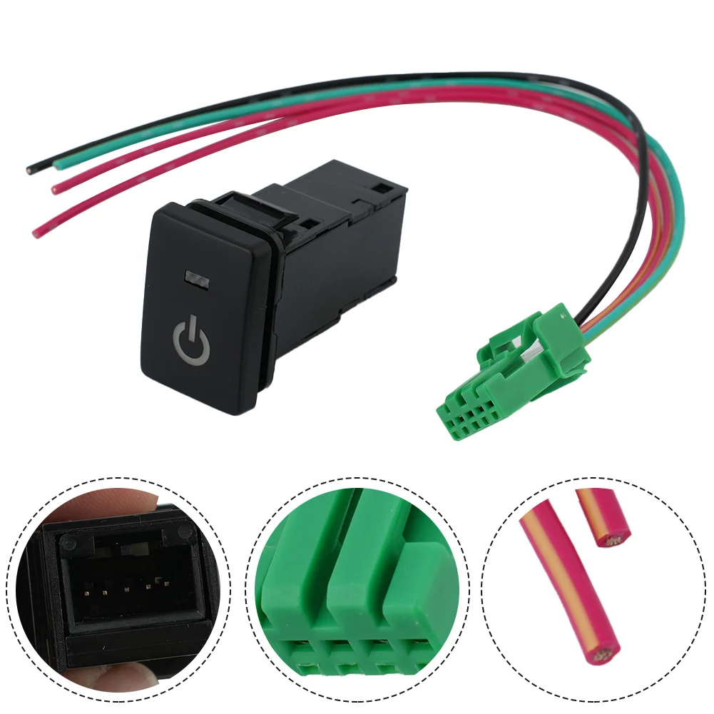 Push Button Push Switch Switch DC 12V DRL For 2015-UP LED Light Bar Paking Lights 1pc Plastic Durable New
Push Button Push Switch Switch DC 12V DRL For 2015-UP LED Light Bar Paking Lights 1pc Plastic Durable New