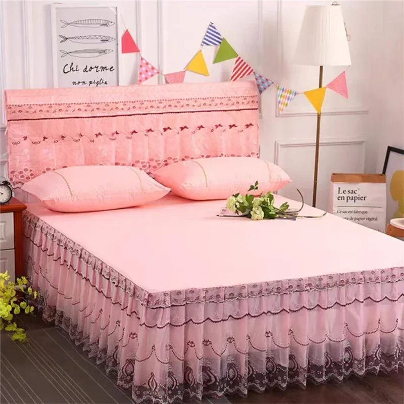 Purple Bedspread Bed Skirt Style Lace 1.8Meter Bed Cover Pink Princess Style Non Slip Bedspread 2Pillowcase Three Piece Set 3pcs
Purple Bedspread Bed Skirt Style Lace 1.8Meter Bed Cover Pink Princess Style Non Slip Bedspread 2Pillowcase Three Piece Set 3pcs