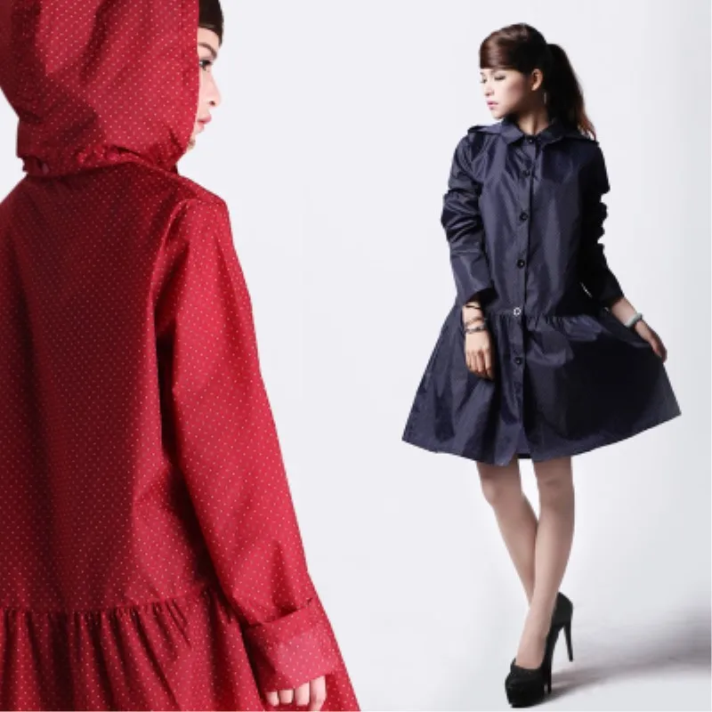 FreeSmily Long Raincoat Polyester Thick Momen girl Rainwear Waterproof Hiking Tour Hooded Rain Coat
FreeSmily Long Raincoat Polyester Thick Momen girl Rainwear Waterproof Hiking Tour Hooded Rain Coat