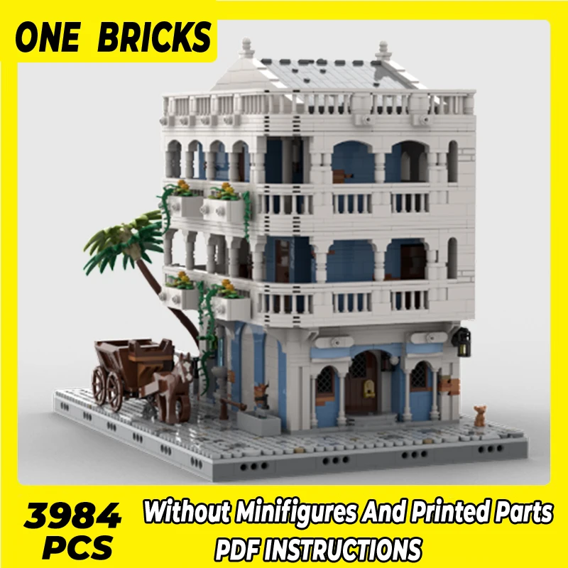 Moc Building Blocks Street View Model Empire Rest House Technical Bricks DIY Assembly Construction Toys For Childr Holiday Gifts
Moc Building Blocks Street View Model Empire Rest House Technical Bricks DIY Assembly Construction Toys For Childr Holiday Gifts