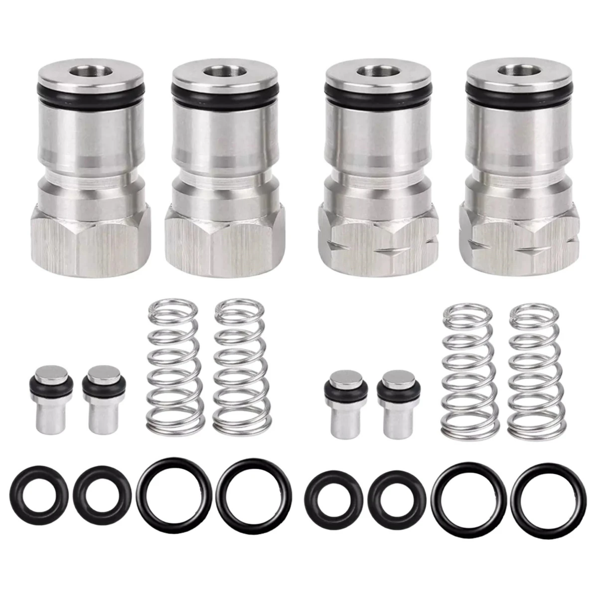 2Pairs Stainless Steel Beer Brewing Inlet Outlet Valve Ball Lock Keg Posts Couplers Adapter Kits For Home DIY Beer Brewing
2Pairs Stainless Steel Beer Brewing Inlet Outlet Valve Ball Lock Keg Posts Couplers Adapter Kits For Home DIY Beer Brewing