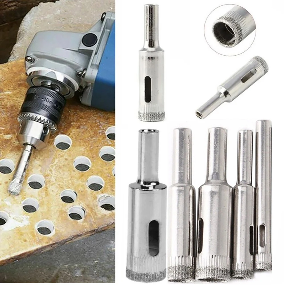 5PCS/set 6-14mm Diamond Hole Saw Drill Bit Set For Glass Ceramic Tile Marble Saw Cutting Tools Drilling Bits For Power Tools
5PCS/set 6-14mm Diamond Hole Saw Drill Bit Set For Glass Ceramic Tile Marble Saw Cutting Tools Drilling Bits For Power Tools