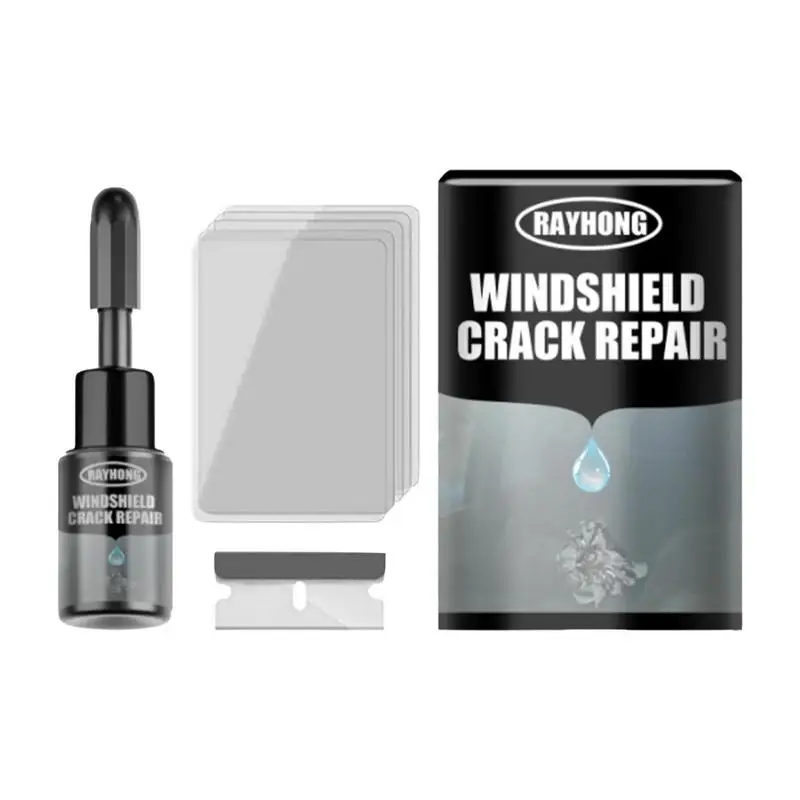 

Car Windshield Repair Kit auto Windscreen Glass Crack Repairing kit Window Repair Tool Quick Fix for Chip Scratch Bulls-Eye